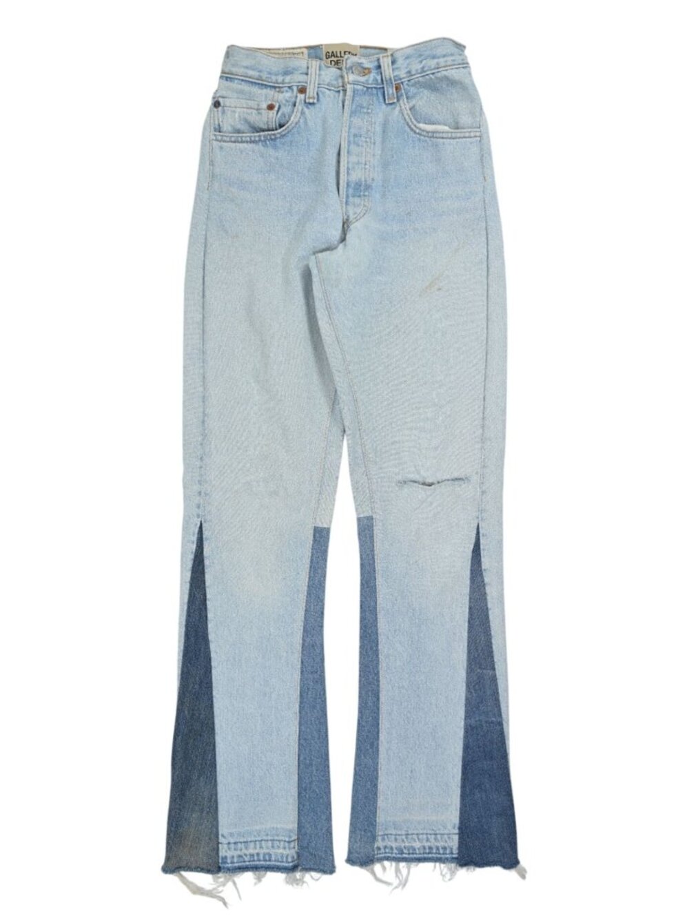 Gallery Dept. Josue Thomas Art On Display Upcycled Vintage Levi's in Light Blue